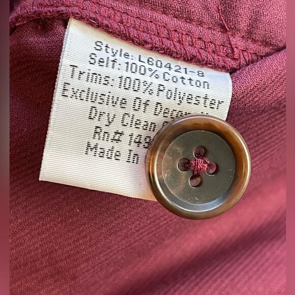 Johnny Was Lambda High Waisted Corduroy Pants. Medium NWT - Picture 8 of 8